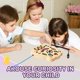 thumbnail image 5 of Bear Busy Board Montessori Edad 3, Tablero Montessori para edades de 2 a 5 años, Tablero Montessori con Luces e Interruptores, Tablero de Actividades con Música y Sonidos, 5 of 5