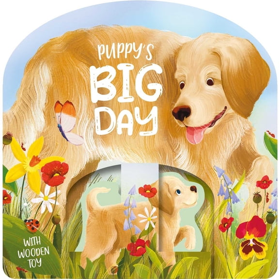 Pre-Owned Puppy's Big Day: Board Book with Wooden Toy Set (Board book) 1837717648 9781837717644
