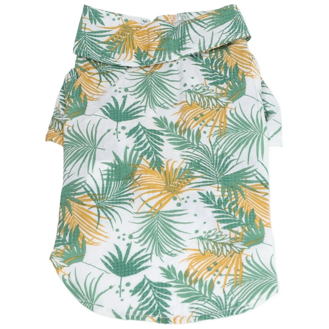 Camiseta para mascotas estilo hawaiano, disfraz de verano para mascotas, adecuado para perros y gatos pequeños y medianos