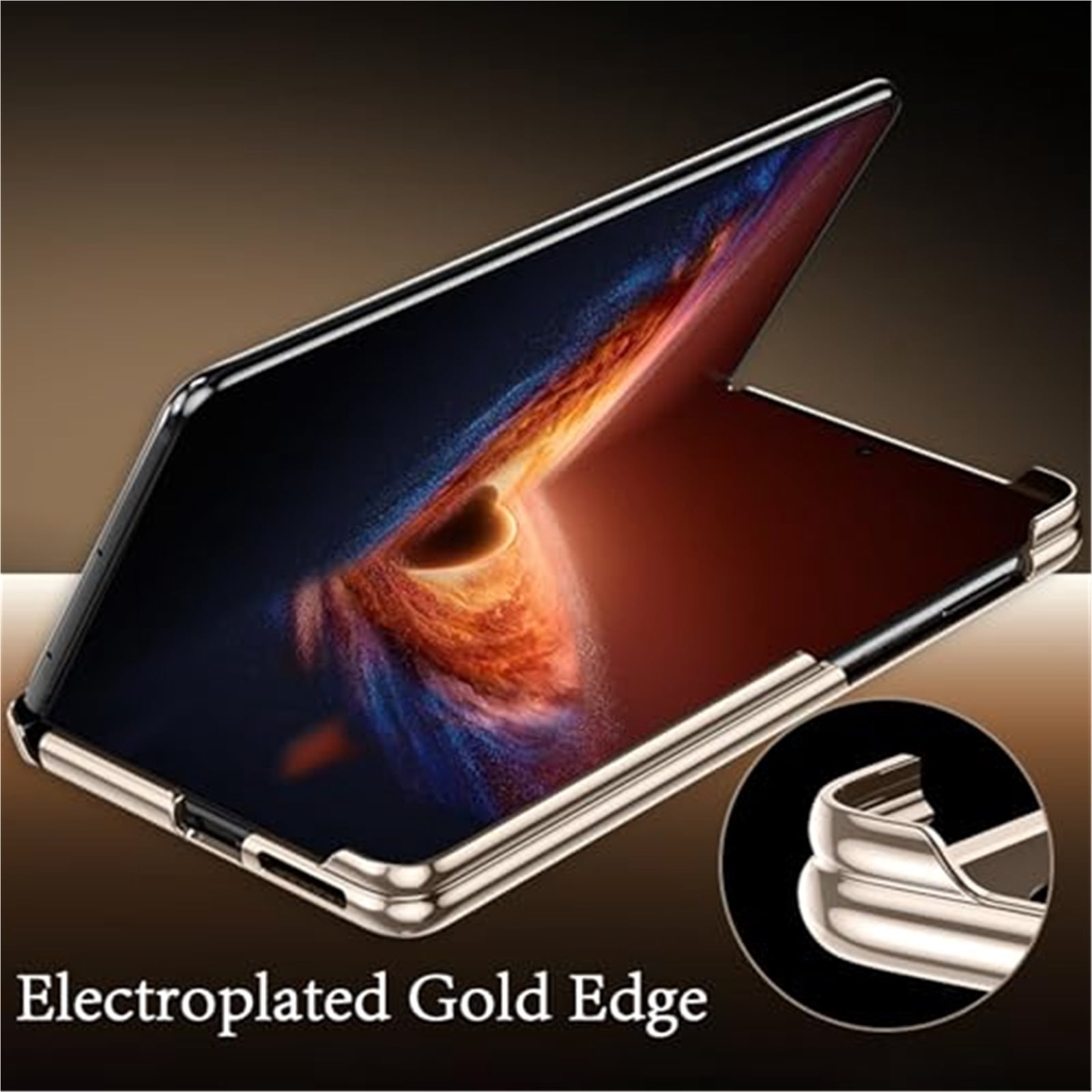Case For Huawei Honor Magic V6, Super Slim Shell With Wristlet Anti-Scratch Screen Protector Kickstand Cover