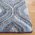 thumbnail image 3 of SAFAVIEH Abstract Salima Geometric Area Rug, Gray/Blue, 8' x 10', 3 of 9