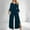 Blue, variant on MSJUHEG Sequin Jumpsuit,One Piece Jumpsuits for Women,Beach Outfits for Women,Petite Jumpsuits for Women,Slit Sequin Solid Elegant Wide Leg Jumpsuit,Jumpsuit Scrubs for Women Black L