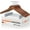 Walnut, variant on ACSTEP Wooden Hangers 12 Pack Hangers with Clips Premium Wooden Hangers for Clothes Suit, White