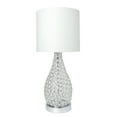 thumbnail image 2 of Elegant Designs Elipse Lampe de Table Décorative en Forme de Gourde Cristal, Chrome, 2 of 6