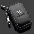 thumbnail image 4 of Beautiful Honda Keychain Case, Chrome, Leather, 4 of 5