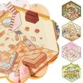 thumbnail image 2 of SGACAI Pegatinas de paisajes en miniatura con dibujos animados en 3D para apilar visualmente para niños, 2 of 6