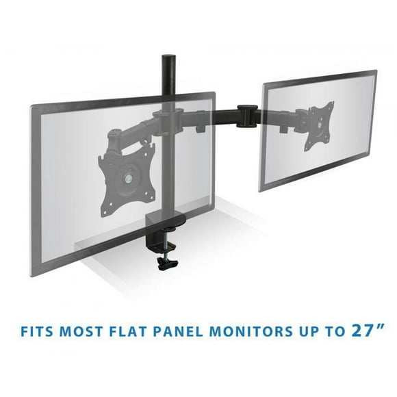 Dual Monitor Articulating Spring Arm Desk Mount MI-1752