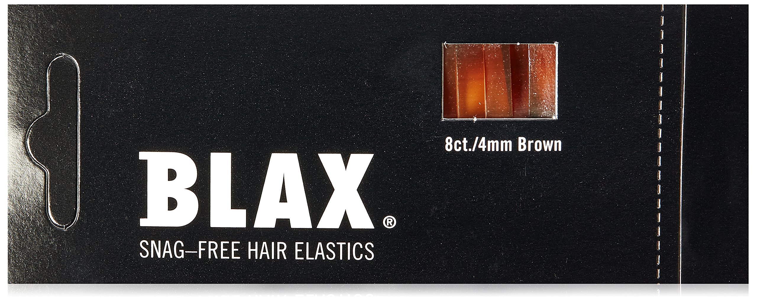 Blax Hair Elastics 4MM Brown