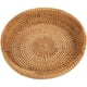 thumbnail image 5 of Cuenco decorativo hecho a mano, cesta de ratán natural para decoración de mesa, superficie plana que garantiza estabilidad al servir postres (cesta de alimentos multiusos), 5 of 5