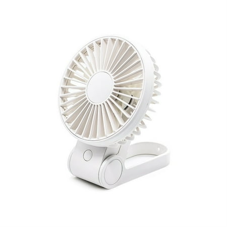 

Portable Fan Stylish Handheld Brushless Motor 90 Degree Angle Adjustable Battery Powered Detachable Washable Cooling Fans White