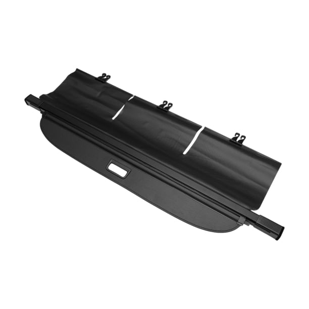 Cubierta Retráctil de Carga para Maletero de Coche para Toyota Verso 2009-2018 Estante de Maletero Luggage Security Shield Shade Cover con Cubierta de Lona Extra Patrón de Fibra de Carbono Negro