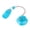 Blue, variant on YIFAEUX Dog Chew Toy with Suction Cup Indestructible Rubber Puppy Teething Toy Promotes Dental Health Interactive Food Dispensing Toy for Bulldog German Shepherds Aggressive Chewers