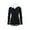 F01-Navy, variant on FYDUU Women's Winter Warm Coat Thicken Fleece Lined Parka Puffer Jacket Mid-Length Heavyweight Jacket With Hood Outerwear Trendy Streetwear
