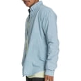 thumbnail image 4 of Camisa Quiksilver  Hombre Originals Peace Azul Manga Larga EQYWT04047BEV0, 4 of 8