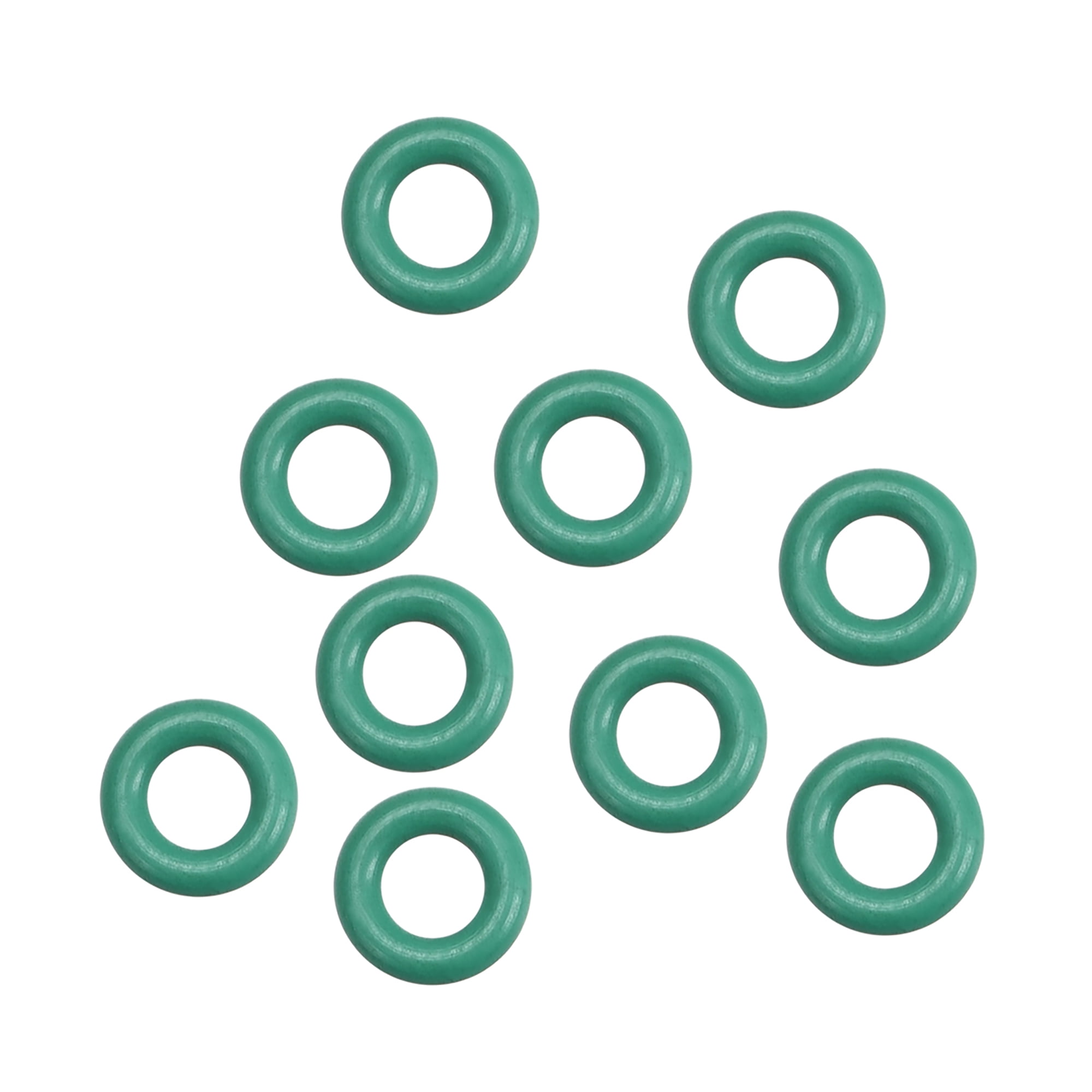 Joint En Caoutchouc Fluoré (FKM) - Lot De 10 Pièces - 8.1mm Diamètre Extérieur, 4.5mm Intérieur, 1.8mm épaisseur