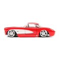 thumbnail image 2 of Jada Toys 31451 1957 Chevrolet Corvette Interior Bigtime Muscle 1 by 24 Diecast Model Car Play Vehicle(Selections May Vary), 2 of 4