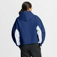 thumbnail image 2 of Women's Fanatics Blue Tampa Bay Lightning Back Check Boxy Hoodie, 2 of 5