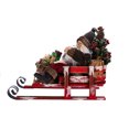 thumbnail image 3 of Kurt Adler 26 Inch Kringles Santa On Sled Christmas Decor Figurine, 3 of 8