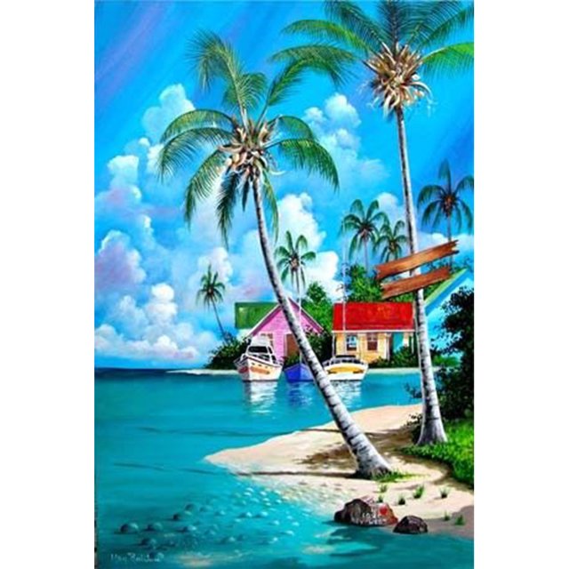 Cuadros Decorativos (DF3115) 5D DIY Taladro Completo Pintura Diamante Paisaje Punto de Cruz Kits de Mosaico (W1477) 20X30cm Ehuebsd embutido en tela