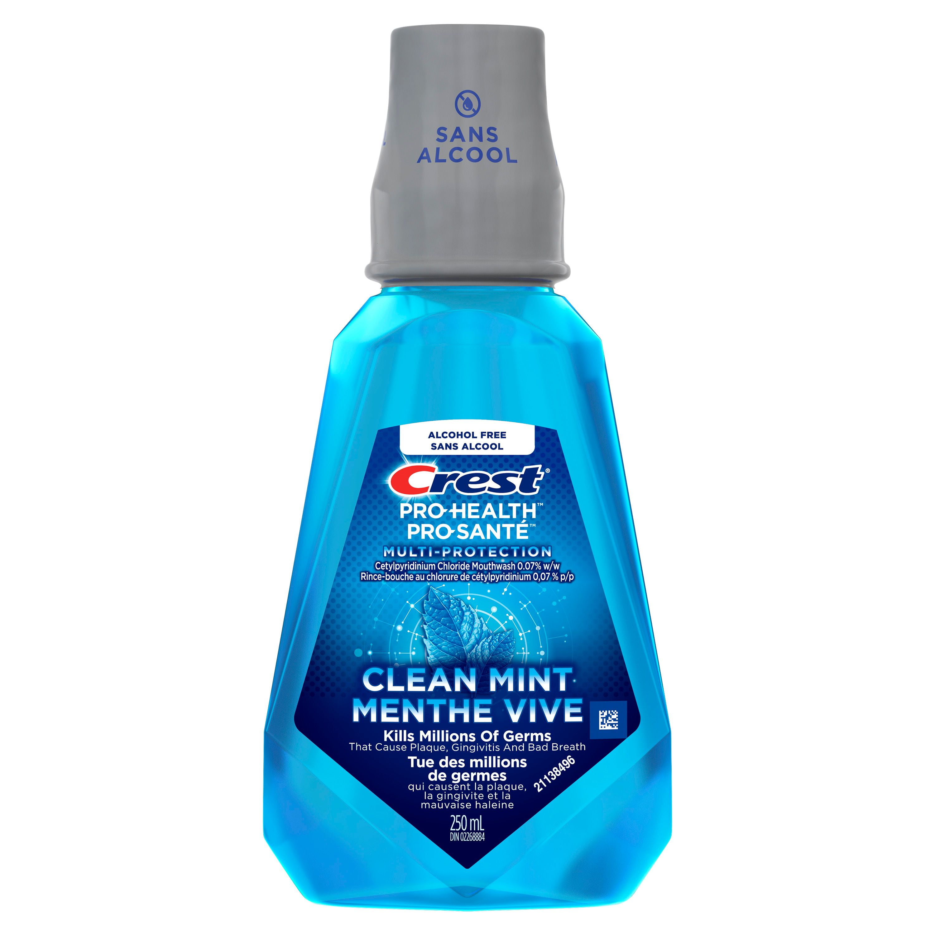 Crest Pro-Health Multi-Protection Clean Mint Mouthwash, 250 mL