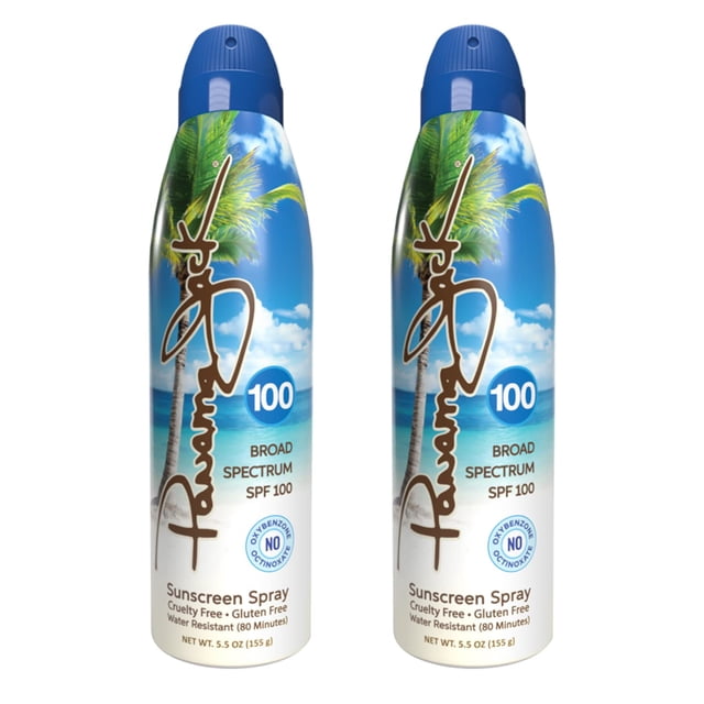 Protector solar Panama Jack Continuous Spray SPF 100 155 ml x2