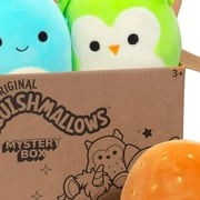 Squishmallows: Original 5 Plush Mystery Box - 5 Pack - Surprise Assorted Character Styles, Soft & Squishy, Stuffed Animals, Collectible Toy, Kids 3+