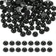 thumbnail image 1 of 1300Pcs Perla Media, 6mm Perlas Plásticas Planas de Imitación Cabochón para Manualidades de Bricolaje Ropa (Negro), 1 of 6