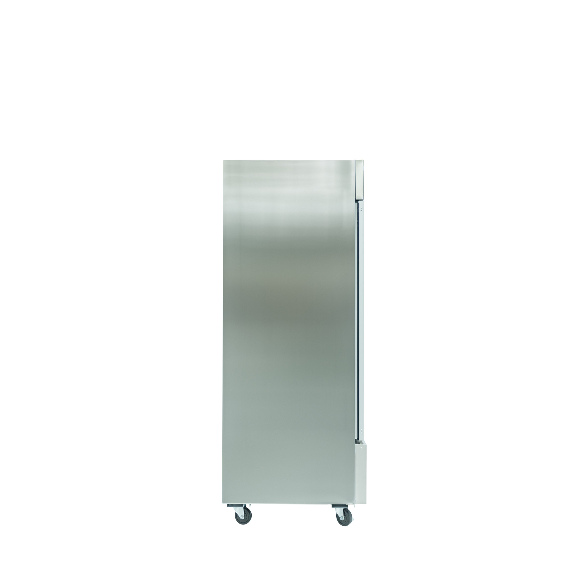 Norpole 54 in. W 48 cu. ft. 2-Glass Door Reach-In Commercial Refrigerator in Stainless in Stainless Steel
