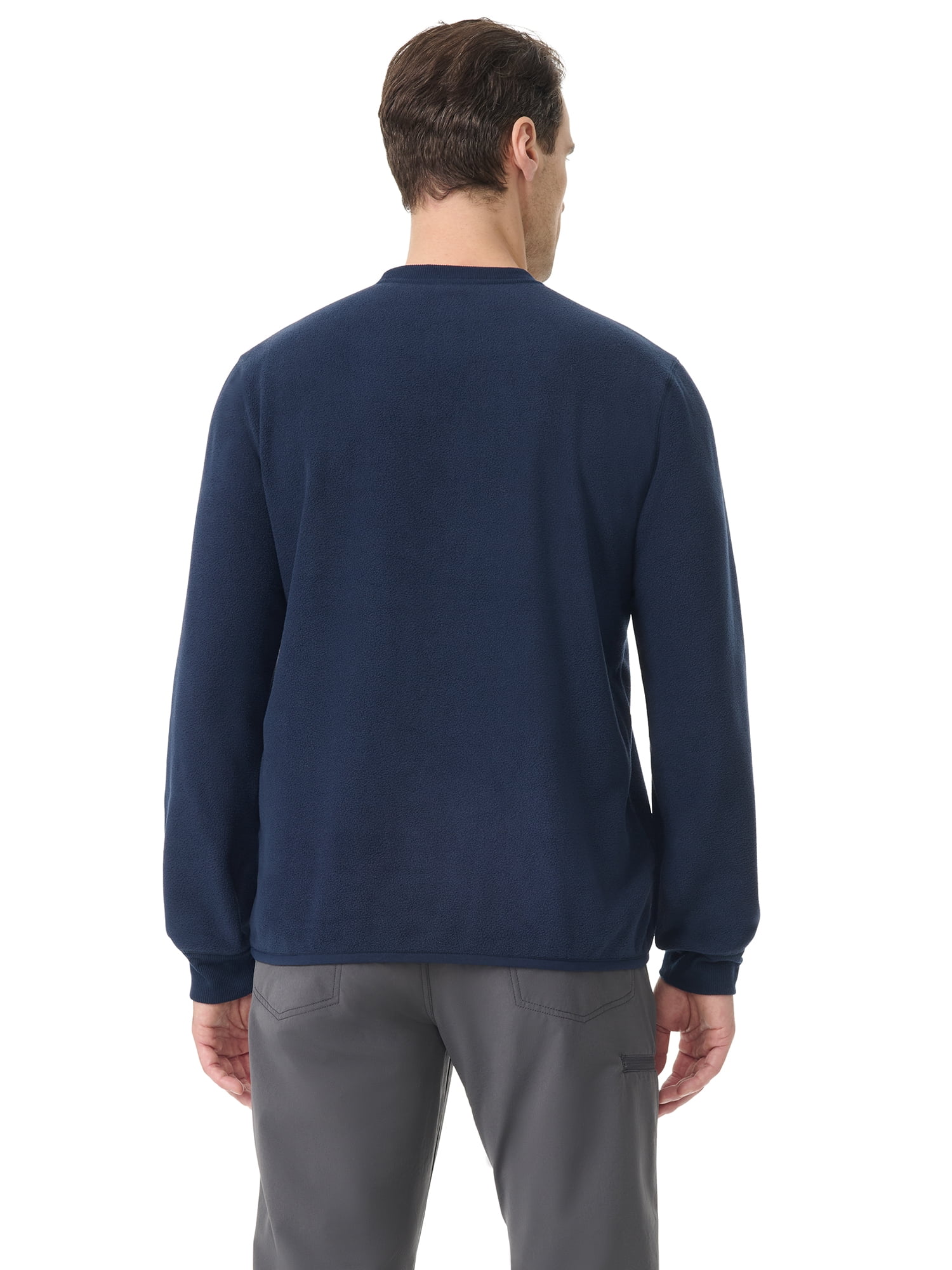 Bass & Co Men's Polar Utility Crew Fleece, Sizes S-3XL