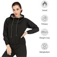 thumbnail image 3 of Camiseta de Sauna para Fitness, sudaderas para correr, ropa de gimnasio para Fitness, Top de adiestramiento al aire libre, sudaderas con capucha para perder peso, 3 of 7