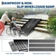 thumbnail image 5 of QinaQin Rampa plegable portátil de aluminio para silla de ruedas, superficie antiderrapante y capacidad de 800 lb, ideal para escalones, puertas, umbrales y banquetas, 5 of 7