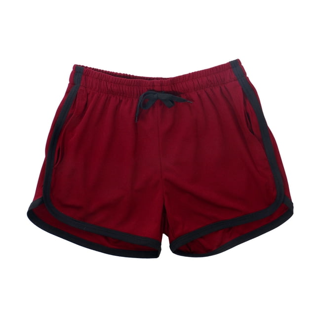 Men Summer Athletic Outfits, Drawstring Elastic-Waist Sports Running Shorts