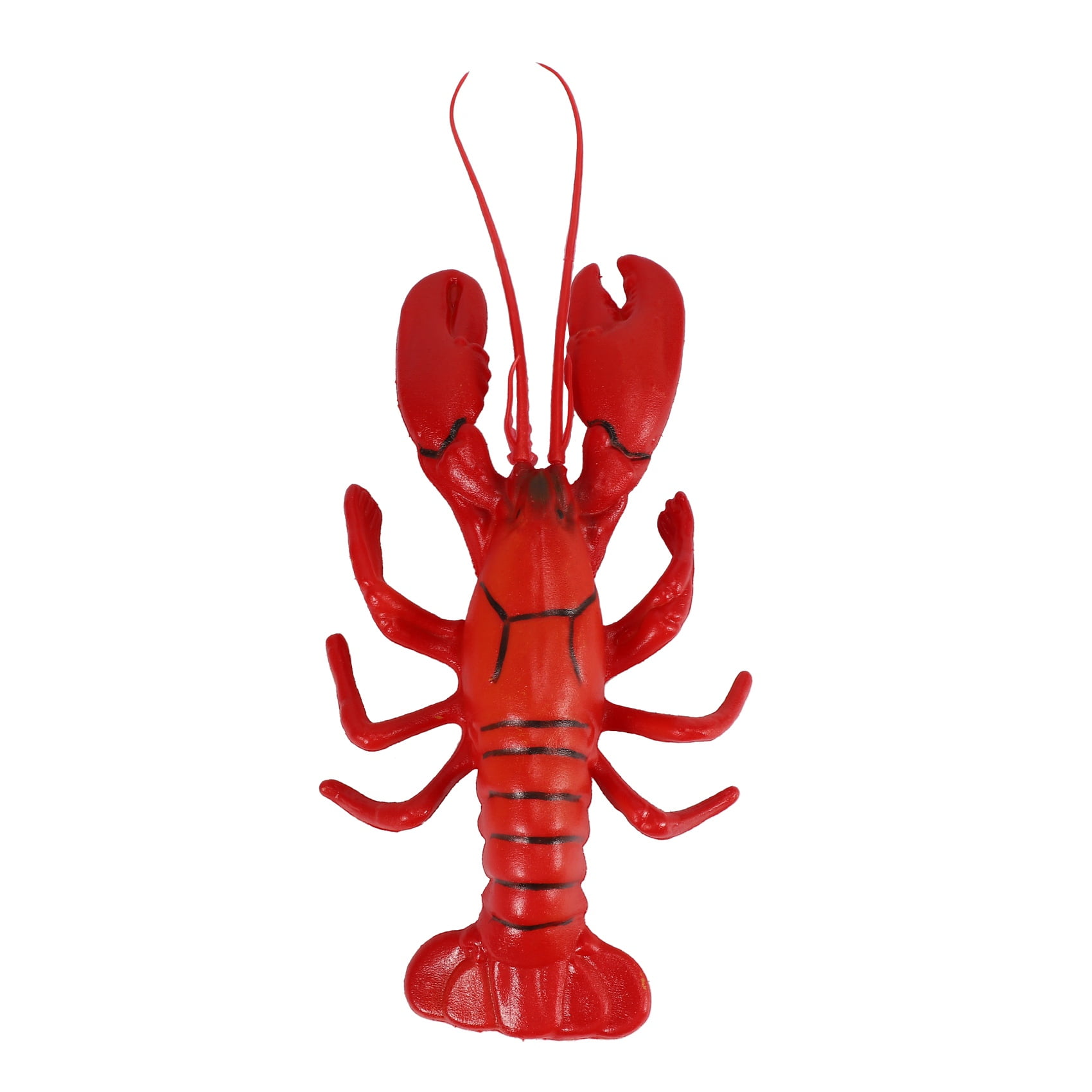 12 x 5 inch Big Fake Lobster Model for Dispaly Artificial Marine ...