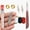 34Pcs without Box, variant on Big Eye Steel Sewing Needles Kit, Stainless Steel Sewing Needles Kit for Hand Sewing, 25 Steel Needles, 1 Needle Box, 1 Seam Sewing Thread Rippers, 2 Needle Threaders, 3 Threads, 2 Thimbles (34 Pcs)