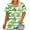 Z01_Green, variant on TKLPEHG St. Patricks Day Shirts Women Crew Neck Plus Size Tops Green Irish Shamrock Print Graphic Tee Short Sleeve Striped Shirt (Green,XXXXL)