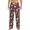 thumbnail image 2 of Picia To The Best Mom Mens Soft Woven Cotton Elastic Waistband Sleep Pajama Pant Lounge Sleep Pant With Pockets And Drawstring-X-Large, 2 of 9