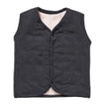 thumbnail image 2 of LYHao Insulated Warm Vest For Kids With Trim Detailing Cozy Layering Piece For Girls And Boys Toddler Sleeveless Jacket Girls Jacket Coat,Sizes 8-9 Years, 2 of 5