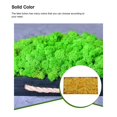 thumbnail image 4 of Bewildely Musgo artificial decorativo sintético de larga duración DIY reemplazo realista hogar jardín Patio césped liquen decoración Plantas Artificiales Amarillo, 4 of 6