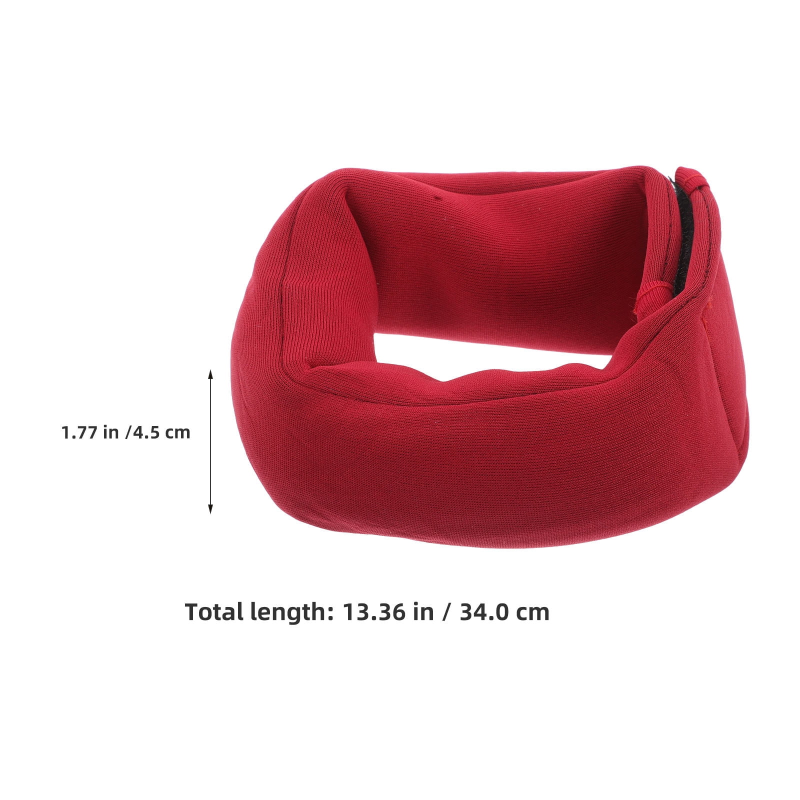 BESTYASH 2-Pack Adjustable Wrist and Ankle Weights in Red for High Intensity Fitness Workouts and Strength Training