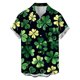 thumbnail image 2 of Ceisia Men's Summer Gift Casual Printed Button-Up Turndown Collar/Lapel Short Sleeve Shirt - Comfortable Daily Outdoor Wear, 2 of 6