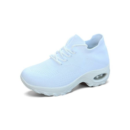 

UKAP Womens Sock Athletic Sport Shoes Air Cushion Jogging GYM Mesh WAV2