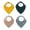 Dune, variant on Parker Baby Co. Muslin Bandana Drool Bibs - 4 Pack for Boys - Stormy