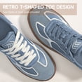 thumbnail image 5 of Ecetana Women's Comfortable Lace-Up Walking Sneakers Non-Slip Casual Fashion Shoes for Everyday Wear, 5 of 7