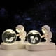 thumbnail image 5 of Bola de cristal tallada con luz de noche con forma de astronauta y base luminosa para estudiantes y amigos, 5 of 5