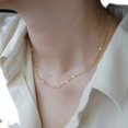 thumbnail image 3 of Cterwk Choker Necklace for Women, 14k Gold/Silver Plated Layered Choker Necklaces Minimalist Simple Chain Jewelry Gift, 3 of 5