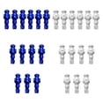 thumbnail image 2 of LOVIVER 26Pcs Table Soccer Men Player Football Player Birthday Indoor Table Game Toy White Blue, 2 of 8
