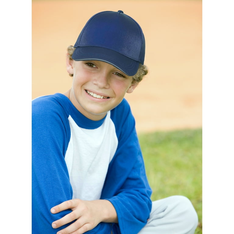 Awhale Boys and Girls Baseball Hat – Toddler Cap with Ponytail & Messy Bun Opening for Ages 2-12 | Adjustable Buckle