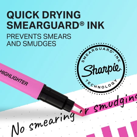 Sharpie Clear View Highlighter, Pocket Highlighter, Assorted, 8 Count - Image 5