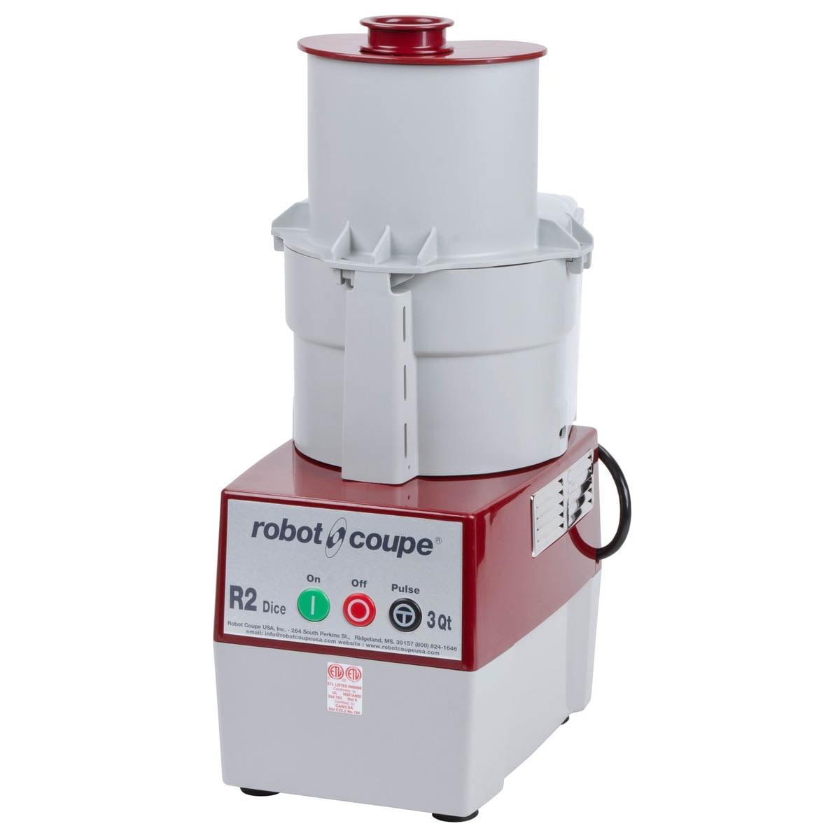 Robot Coupe R2CLRDICE Combination Food Processor w/ Dicing