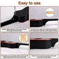 thumbnail image 5 of 3-Pack Guitar Neck Shims, Maple Wood Shim Set for Neck Angle Adjustment - 0.25°, 0.5°, 1° Compatibility Tool, 5 of 5